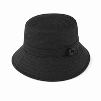 Flex Kindy Bucket Hat thumbnail 11 black angle
