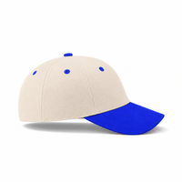 HBC Two-Tone Cap with Iconic Hudson's Bay Stripes thumbnail 61 natural royal right