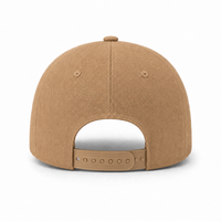 A Frame Flex Cap with Adjustable Snapback and Premium Cotton thumbnail 162 camel back