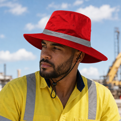 Hi Vis Reflector Safety Hat