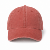Flex Enzyme Washed Adjustable Baseball Cap thumbnail 30 rust front