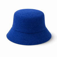 Terry Towelling Flex Bucket Hat thumbnail 15 royal blue angle