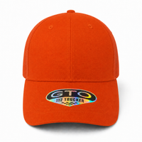GTO 112 Trucker Hat with Ventilated Comfort and Adjustable Fit thumbnail 147 orange front