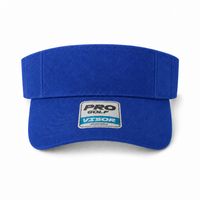 Pro Golf Visor with Adjustable Velcro Strap and Mesh Ventilation thumbnail 39 royal blue front