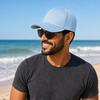 6277 FLEXFIT Structured Baseball Cap thumbnail 64 carolina blue moodboard