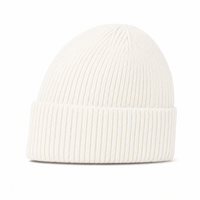 Premium Lambswool Flex Beanie with Cuff – Ultra Soft & Warm thumbnail 41 white left