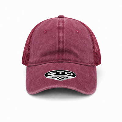 GTO Enzyme Washed Trucker Cap with Adjustable Mesh Back