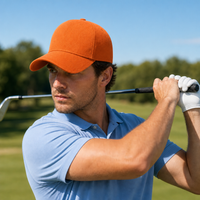A Frame Flex Cap with Adjustable Snapback and Premium Cotton thumbnail 53 orange moodboard