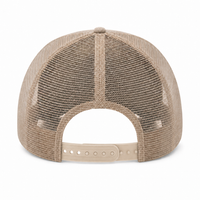 Flex Enzyme Trucker Cap with Metal Buckle Strap thumbnail 40 khakhi back