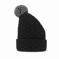 Pom Pom Beanie thumbnail 18 black/black/white right