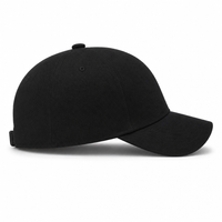 A Frame Flex Cap with Adjustable Snapback and Premium Cotton thumbnail 87 black right