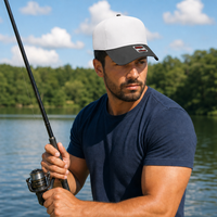 OTTO CAP 5-Panel Mid Profile Structured Baseball Cap thumbnail 24 black white moodboard