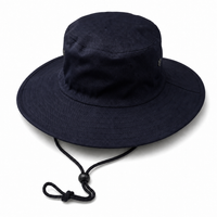 Surf Hat with Break-Away Strap in Wide Brim Design thumbnail 38 navy angle