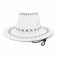 Cowboy Hat thumbnail 24 white front