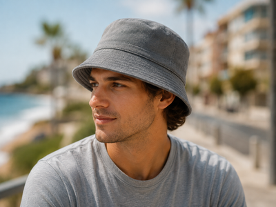 Terry Towelling Flex Bucket Hat