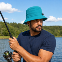 Flex Kindy Bucket Hat thumbnail 91 teal moodboard