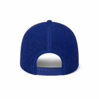 Rapper Flex High Crown Trucker Cap with Mesh Panels thumbnail 97 royal blue back