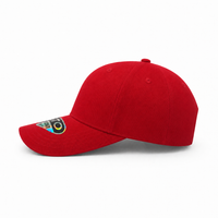 GTO 112 Trucker Hat with Ventilated Comfort and Adjustable Fit thumbnail 108 cardinal red left