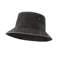 280gsm 100% Cotton Drill Washed Bucket Hat thumbnail 2