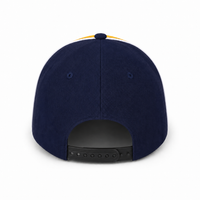 Arena Two Tone Structured Snapback Cap thumbnail 49 navy.white.gold back