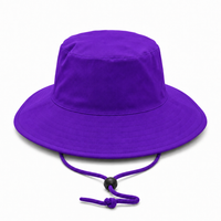 Flex Premium Surf Hat With Break-Away Strap thumbnail 96 purple back