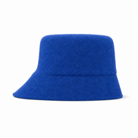 Terry Towelling Flex Bucket Hat thumbnail 13 royal blue left