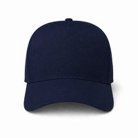 Flex Waikiki Water-Repellent Nylon Curved Peak Cap thumbnail 27 navy front