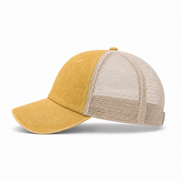 Flex Enzyme Trucker Cap with Metal Buckle Strap thumbnail 24 gold left