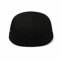 Flex R165 Premium Cotton 5-Panel Adjustable Cap thumbnail 5 black back