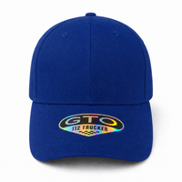 GTO 112 Trucker Hat with Ventilated Comfort and Adjustable Fit thumbnail 115 royal front