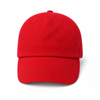 A Frame Dad Hat Unstructured thumbnail 100 red front