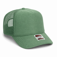 Ottocap 39165 High Crown Foam trucker with rope thumbnail 58 cactus green angle