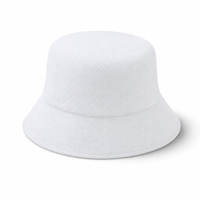 Terry Towelling Flex Bucket Hat thumbnail 20 white angle