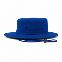 Brushed Heavy Cotton Wide Brim Hat with Adjustable Chin Strap thumbnail 52