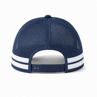 Flex Stripe A Frame High Profile Trucker Cap thumbnail 61 navy white back