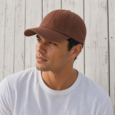 Flex Bamboo Eco-Friendly 6-Panel Unstructured Cap with Moisture-Wicking Sweatband