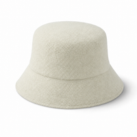 Terry Towelling Flex Bucket Hat thumbnail 65 stone angle