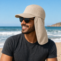 7504 Flex Cotton Legionnaire Caps with Adjustable Velcro Strap thumbnail 95 stone moodboard