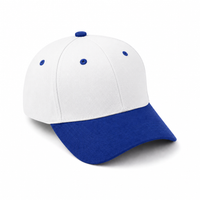HBC Two-Tone Cap with Iconic Hudson's Bay Stripes thumbnail 55 white/royal angle