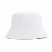 Terry Towelling Flex Bucket Hat thumbnail 19 white right