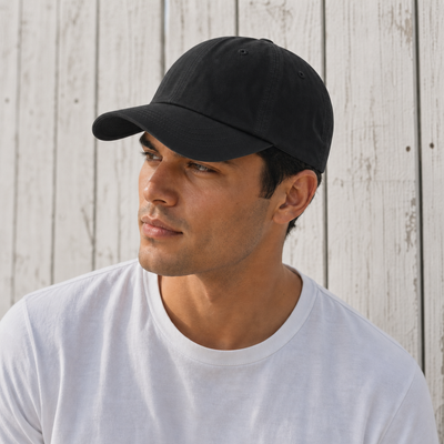Flex Bamboo Eco-Friendly 6-Panel Unstructured Cap with Moisture-Wicking Sweatband