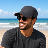 OTTO CAP 5-Panel Mid Profile Structured Baseball Cap thumbnail 39 charcoal moodboard