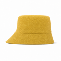 Terry Towelling Flex Bucket Hat thumbnail 58 sunflower left