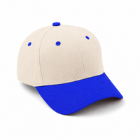 HBC Two-Tone Cap with Iconic Hudson's Bay Stripes thumbnail 63 natural royal angle