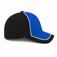 Arena Two Tone Structured Snapback Cap thumbnail 41 black.white.royal right