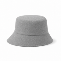 Terry Towelling Flex Bucket Hat thumbnail 23 gray left