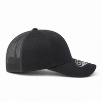 GTO 112 Trucker Hat with Ventilated Comfort and Adjustable Fit thumbnail 181 black charcoal right