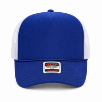 Ottocap 39165 High Crown Foam trucker with rope thumbnail 61 royal royal white front
