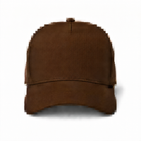 Flex Waikiki Water-Repellent Nylon Curved Peak Cap thumbnail 15 chocolate front