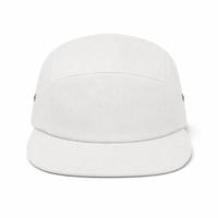 Flex R165 Premium Cotton 5-Panel Adjustable Cap thumbnail 10 white front